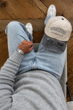 Vintage Cap | Monasteria Vintage Club - Natural, Vintage Schwarz