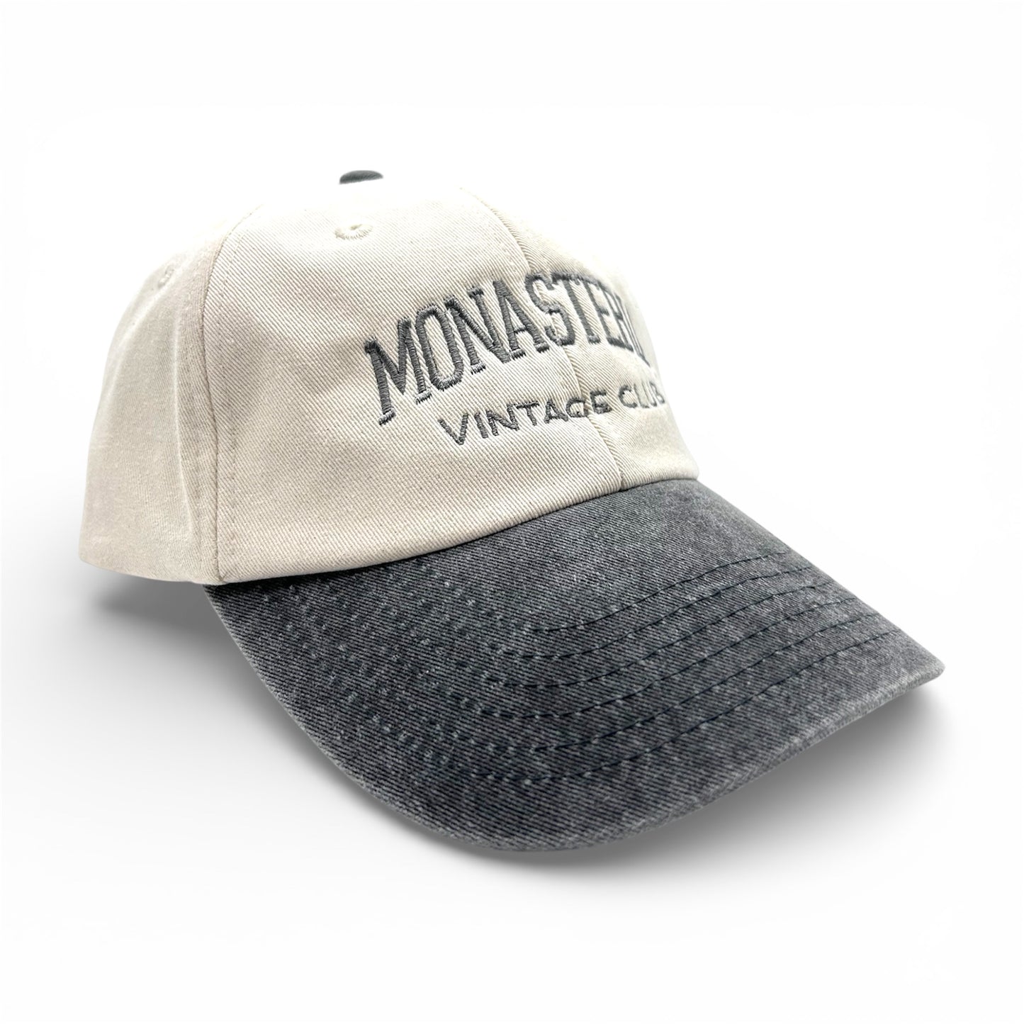 Vintage Cap | Monasteria Vintage Club - Natural, Vintage Schwarz