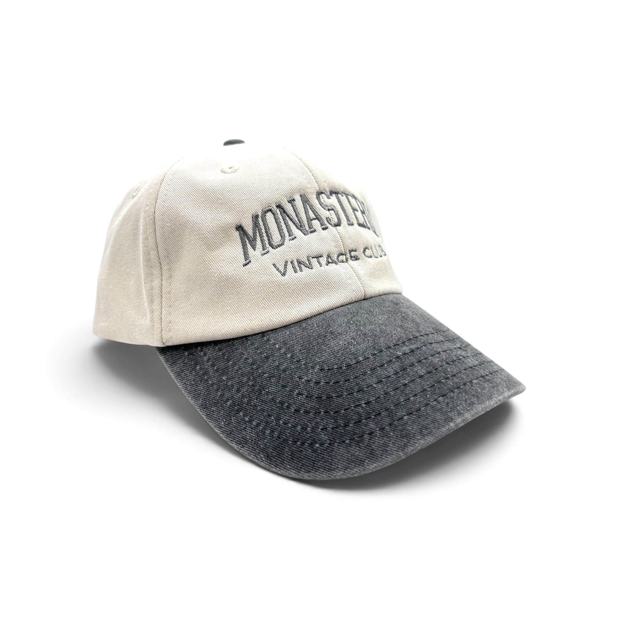 Vintage Cap | Monasteria Vintage Club - Natural, Vintage Schwarz
