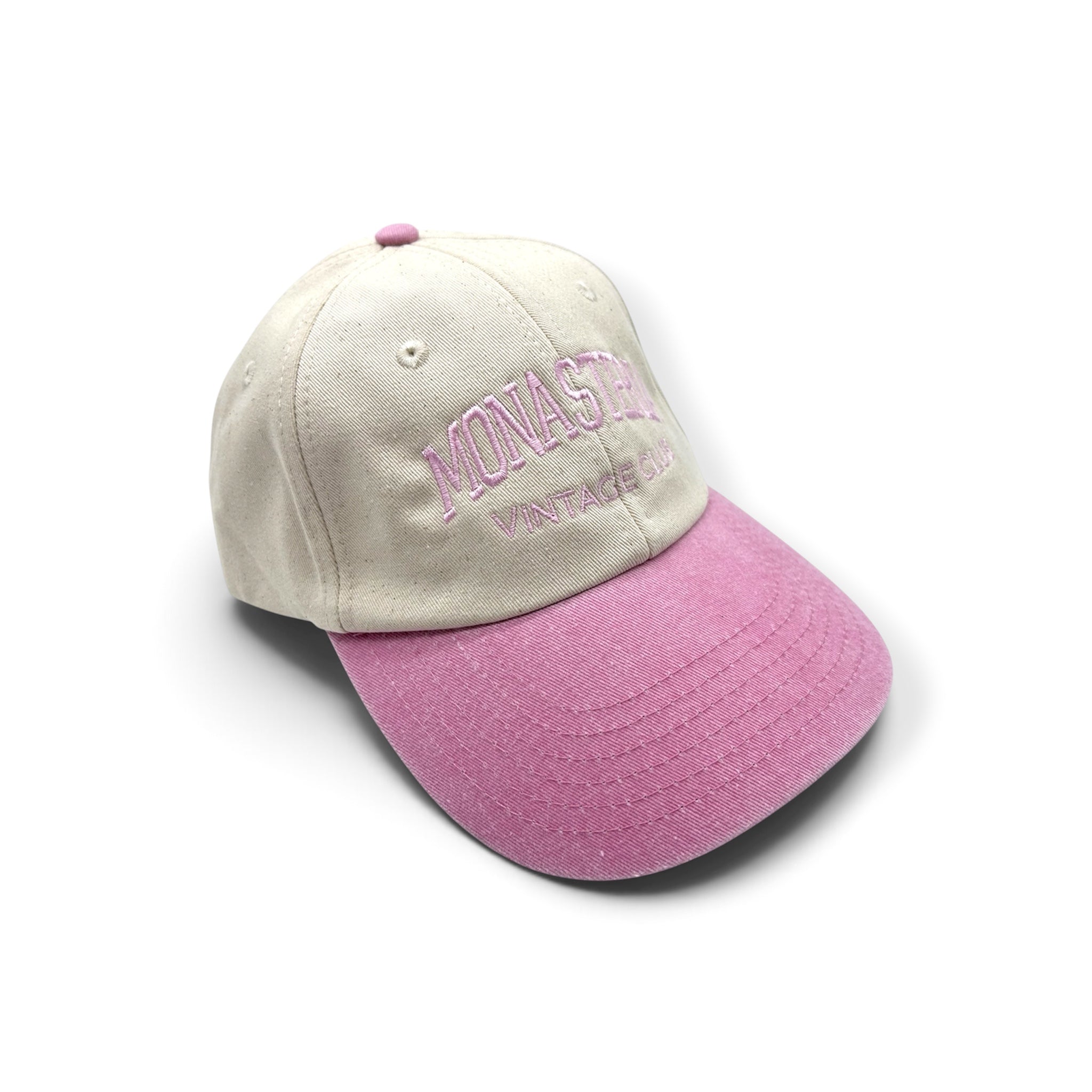 Vintage Cap | Monasteria Vintage Club - Natural, Vintage Pink
