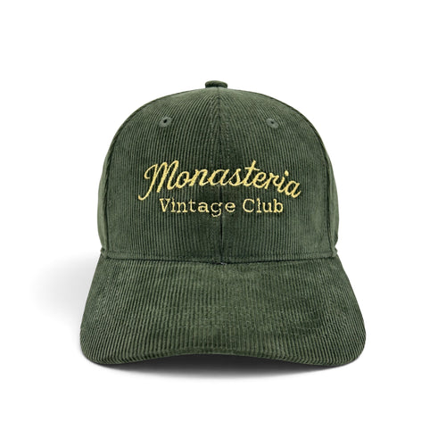 Cord Cap | Monasteria Vintage Club - Olive