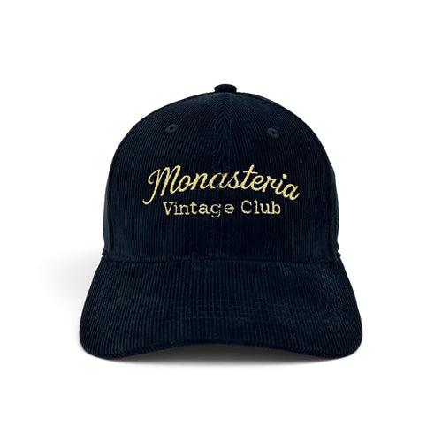 Cord Cap | Monasteria Vintage Club - Schwarz