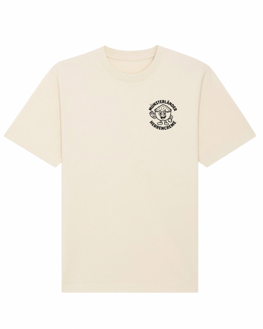 T-Shirt Biobaumwolle | Herrencreme