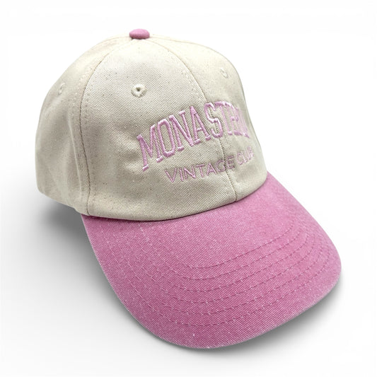 Vintage Cap | Monasteria Vintage Club - Natural, Vintage Pink
