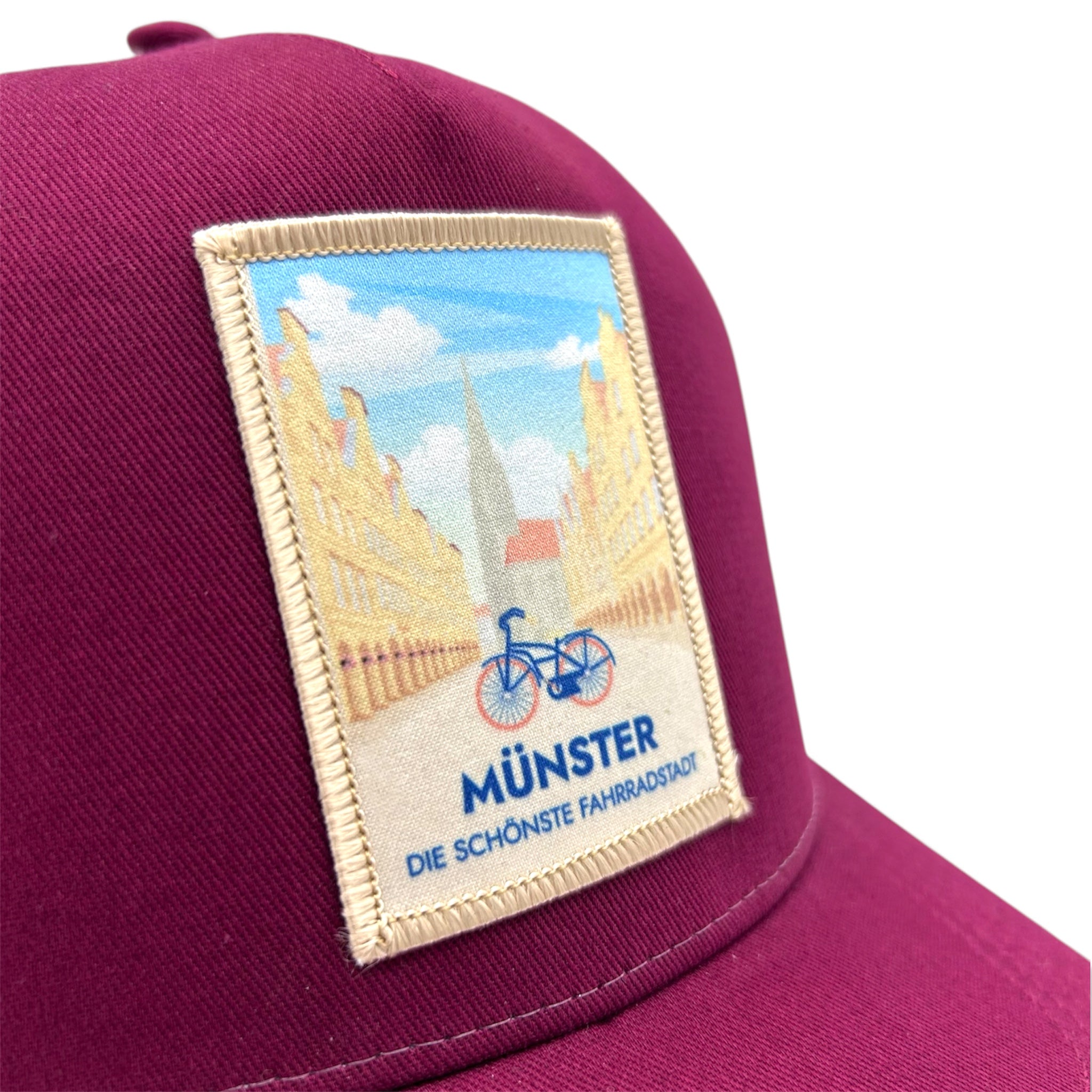 Münster Cap | Prinzipalmarkt - Burgundy