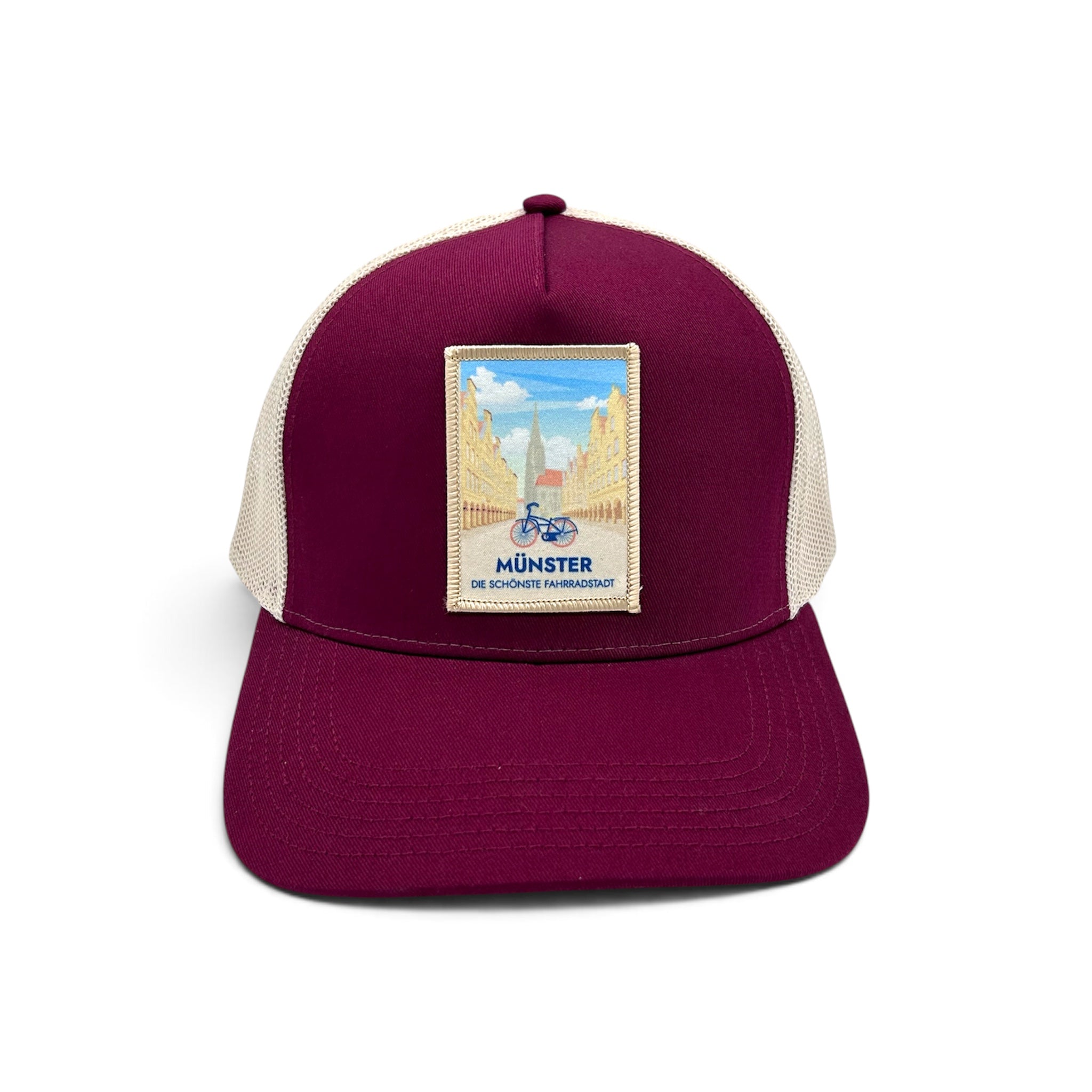 Münster Cap | Prinzipalmarkt - Burgundy