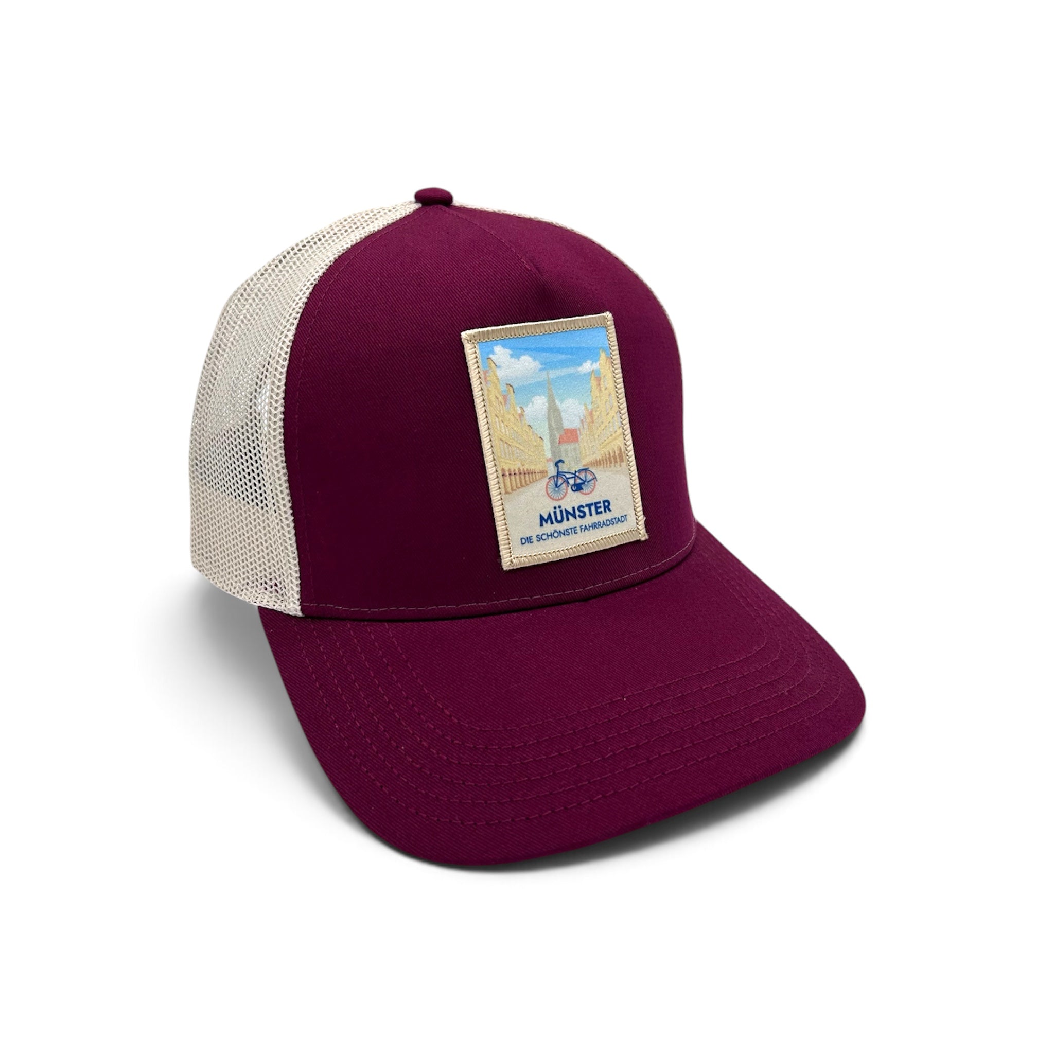 Münster Cap | Prinzipalmarkt - Burgundy