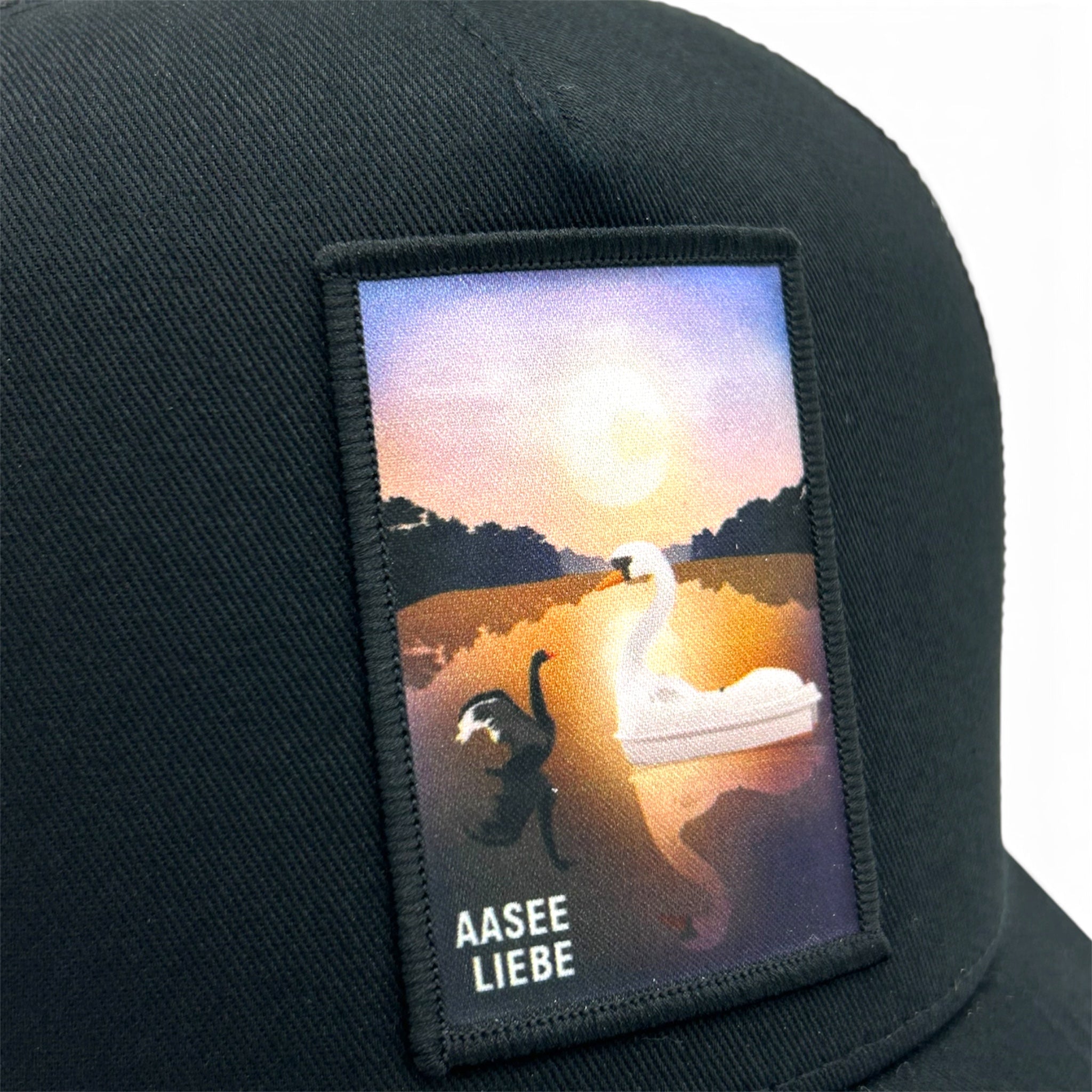 Münster Cap | Aasee Liebe - Schwarz