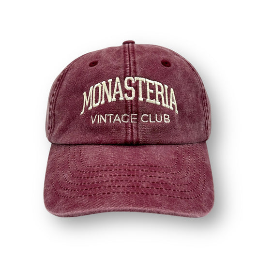 Vintage Cap | Monasteria Vintage Club - Rot